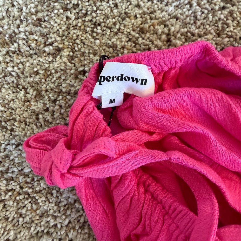 Superdown Fuchsia Ruffle Dress - Picture 5 of 5
